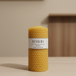 Świeca z węzy pszczelej (12x6)